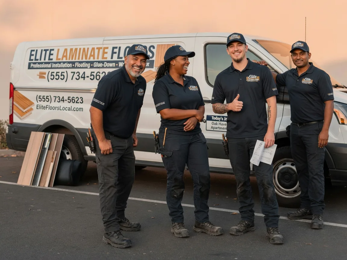 Laminate flooring installation company in Oakes, ND